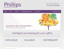 Tablet Screenshot of phillipsuk.com